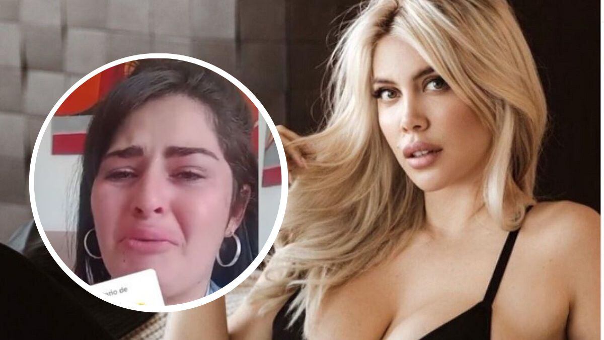 Wanda Nara defendió a Kami, la tiktoker cordobesa que lloró por las críticas que recibe en redes sociales