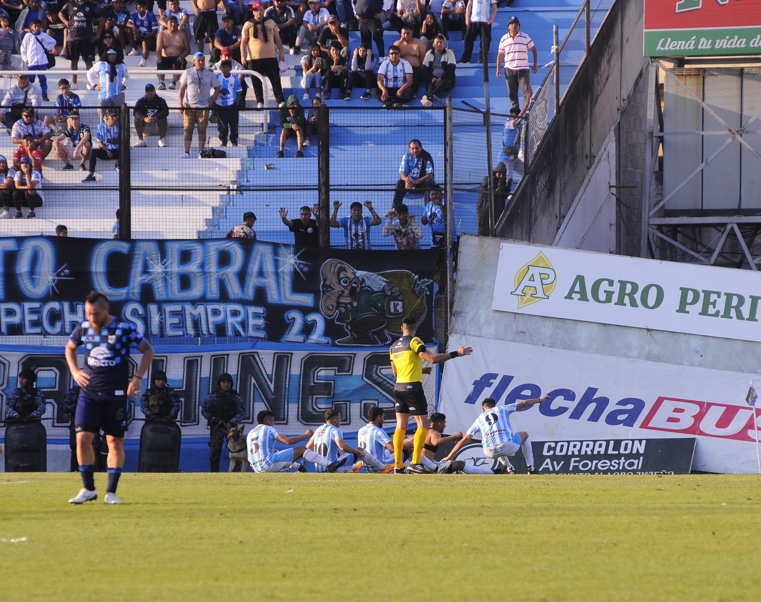 Racing visitó a Gimnasia de Jujuy por la fecha 28 de la Zona A de la Primera Nacional. (Gentileza Rodolfo Gutiérrez)