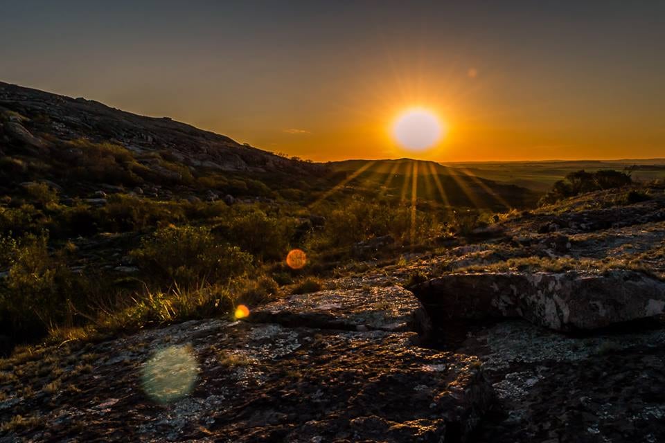 El mágico sitio del Refugio de la Sierra de Azul.