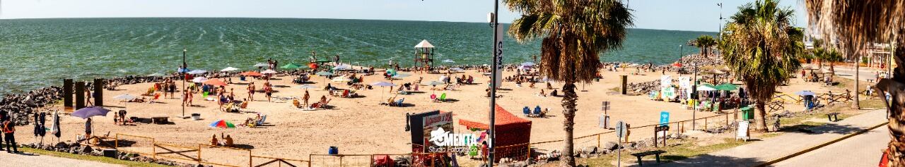 Playa central de Miramar de Ansenuza - PH Enrique Ferreyra