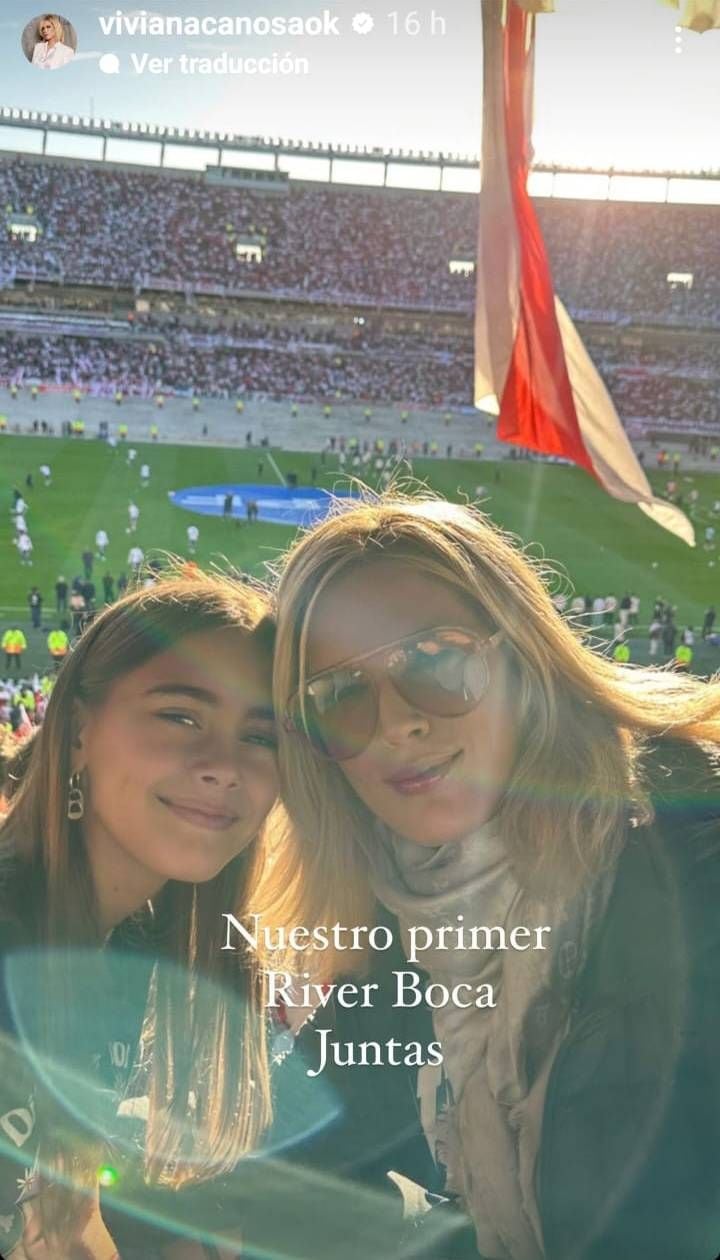 Así se ve Martina, la hija de Viviana Canosa.