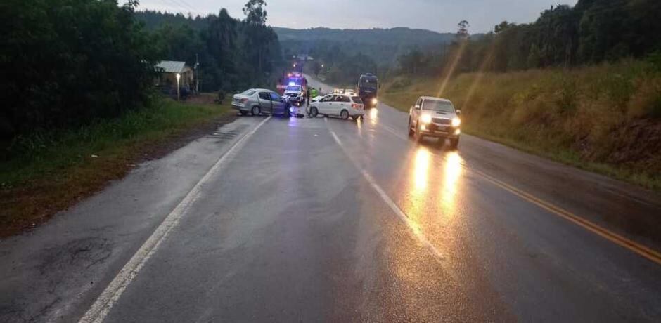 Accidente sobre el Piray Guazú dejó tres heridos.