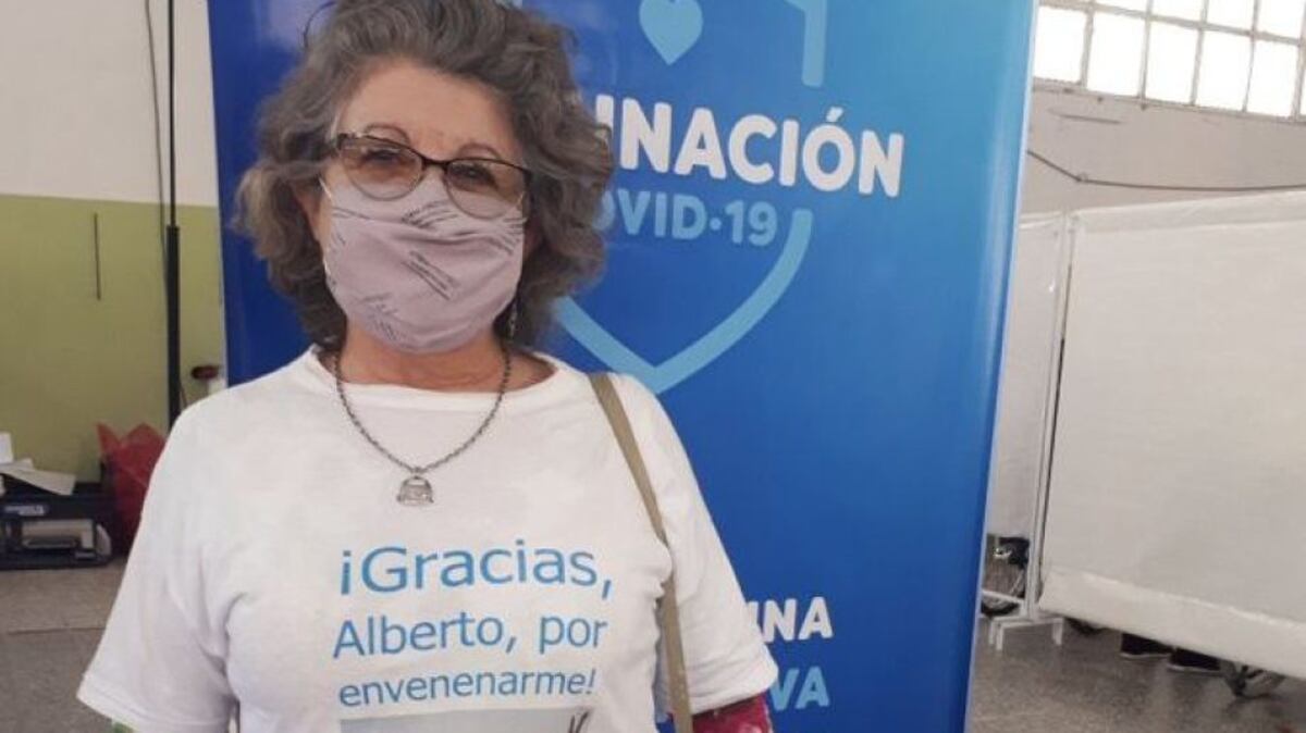 “¡Gracias, Alberto, por envenenarme!”: la frase con la que sorprendió una neuquina al ir a vacunarse