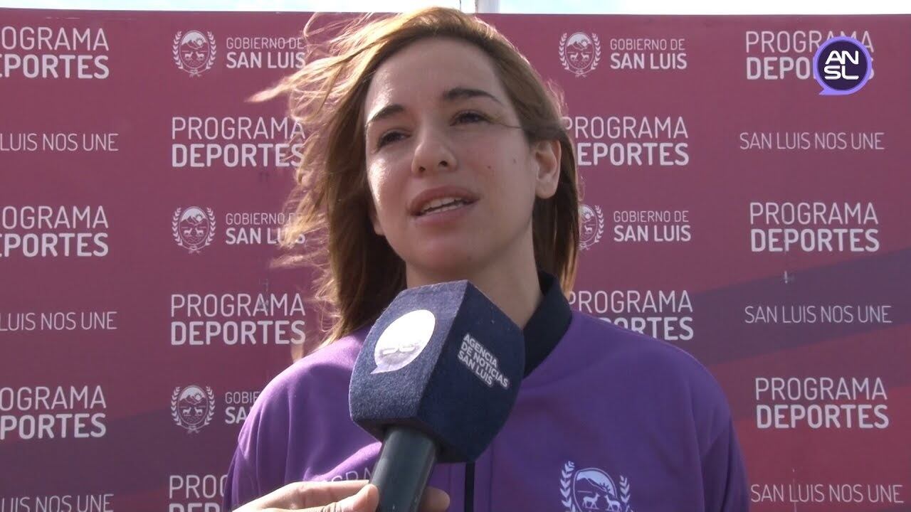 Cintia Ramírez, secretaria de Deportes de San Luis.