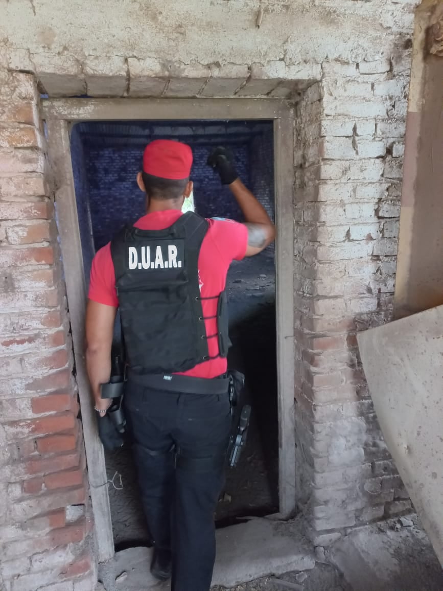 El poblado rural de San Antonio cuenta con 25 habitantes. (Policía de Córdoba)