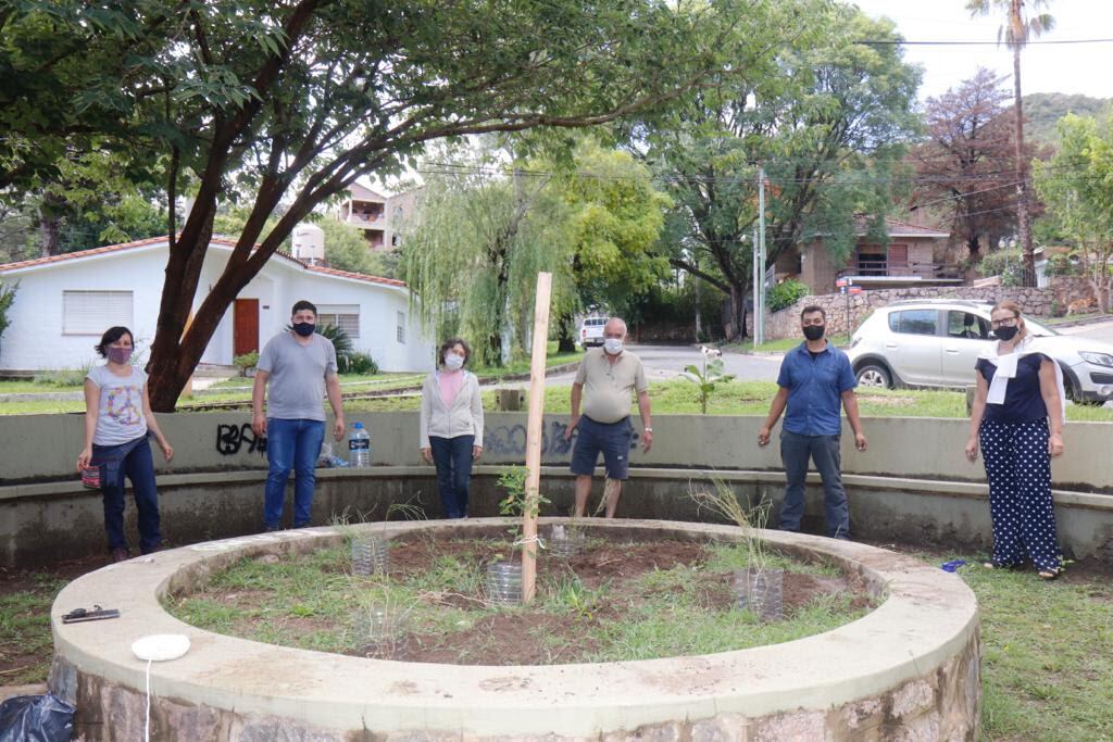 Plan de forestación de especies nativas en la plaza Quisquisacate en el barrio Altos de las Vertientes.