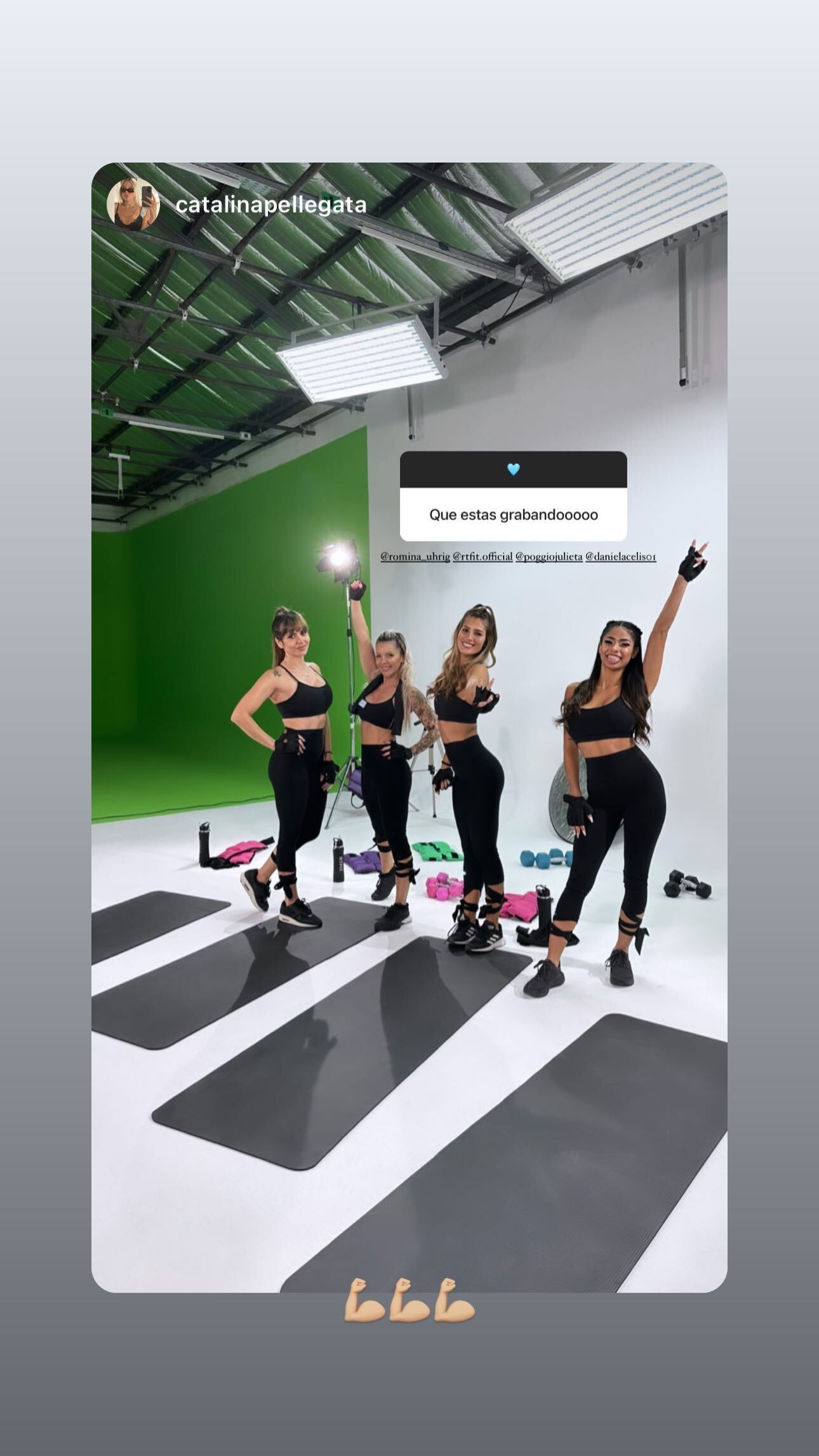 Las ex participantes de Gran Hermano se mostraron en outfits de entrenamiento y deslumbraron a sus seguidores / Foto: Instagram