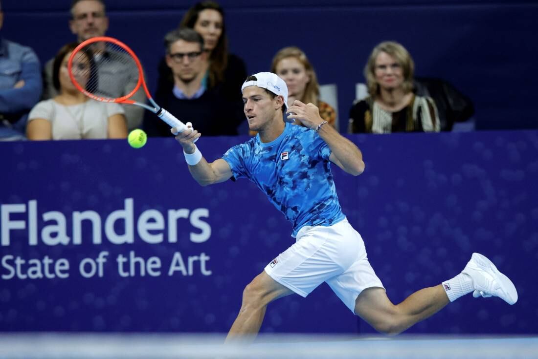 Diego Schwartzman se enfrenta a Frances Tifoe en Viena.