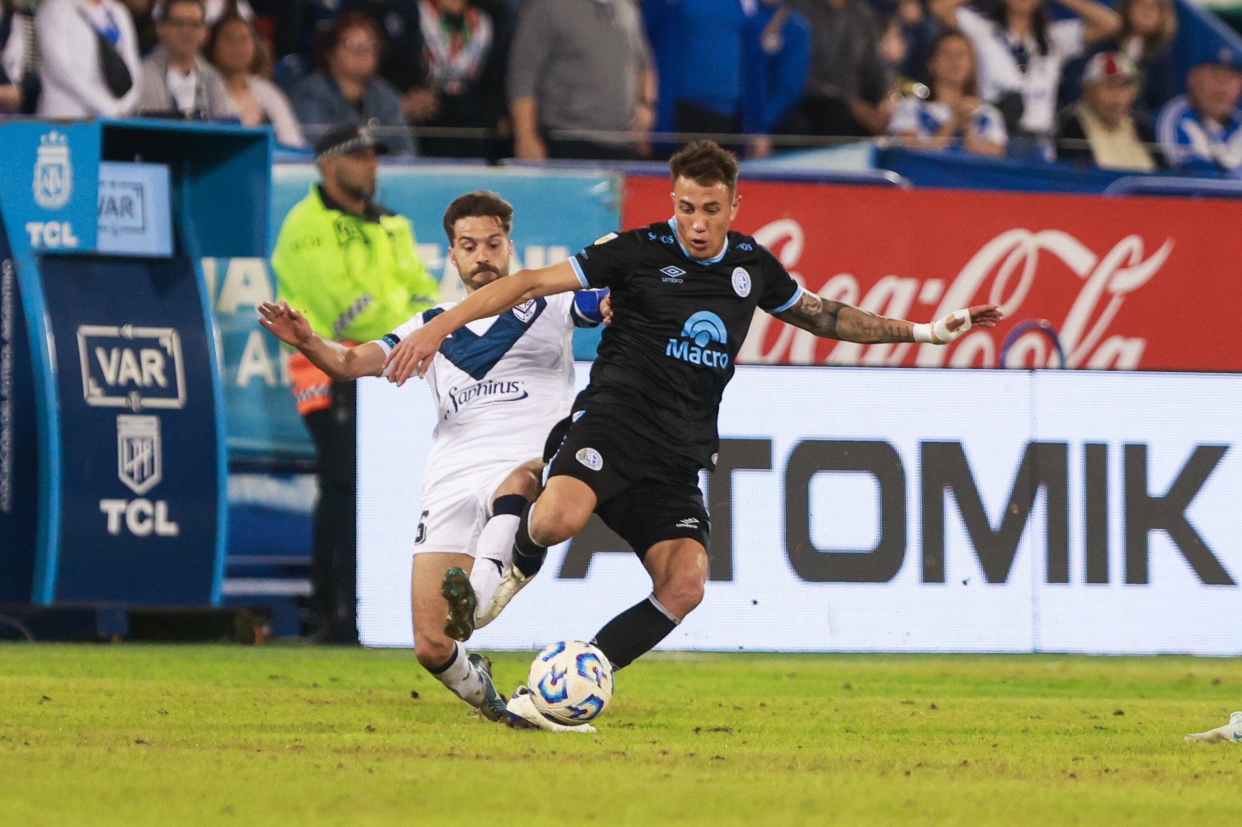 Belgrano visitó a Vélez por la Liga Profesional. (Prensa Belgrano)