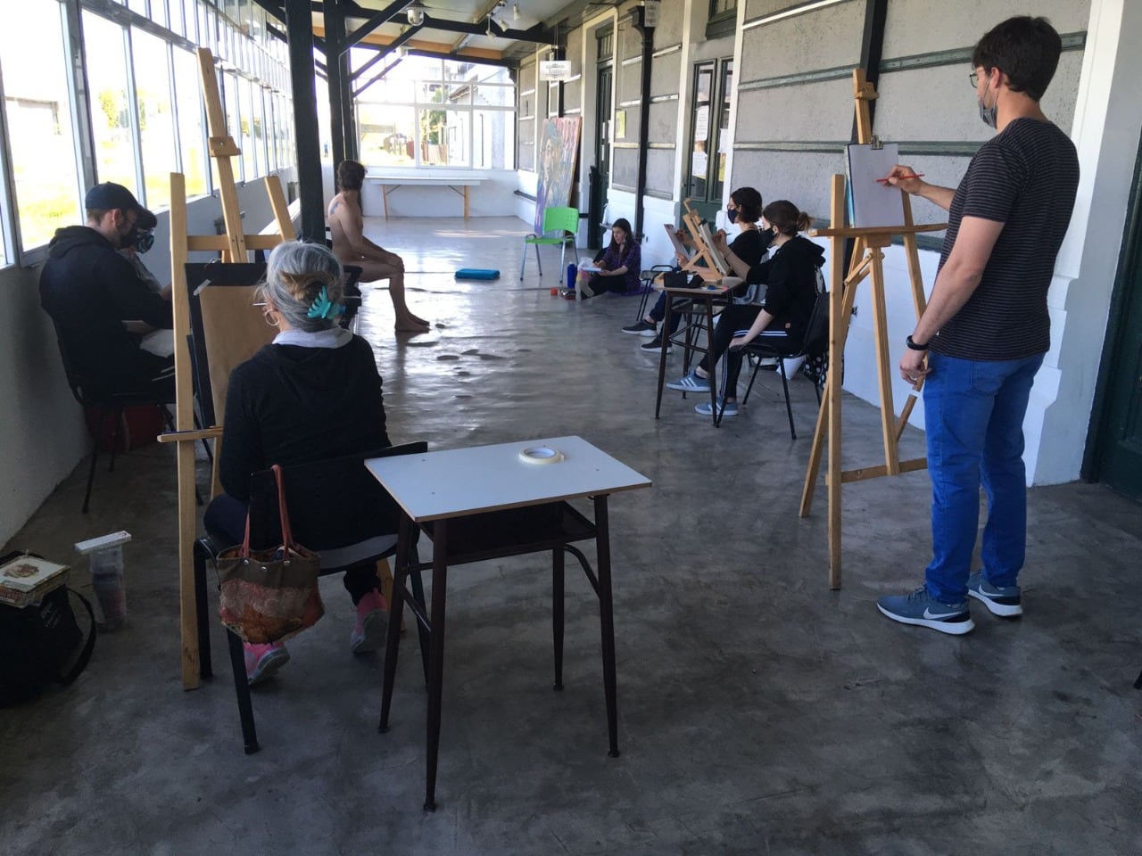 "JAM" de Dibujo exitosa jornada en el Centro Cultural La Estación