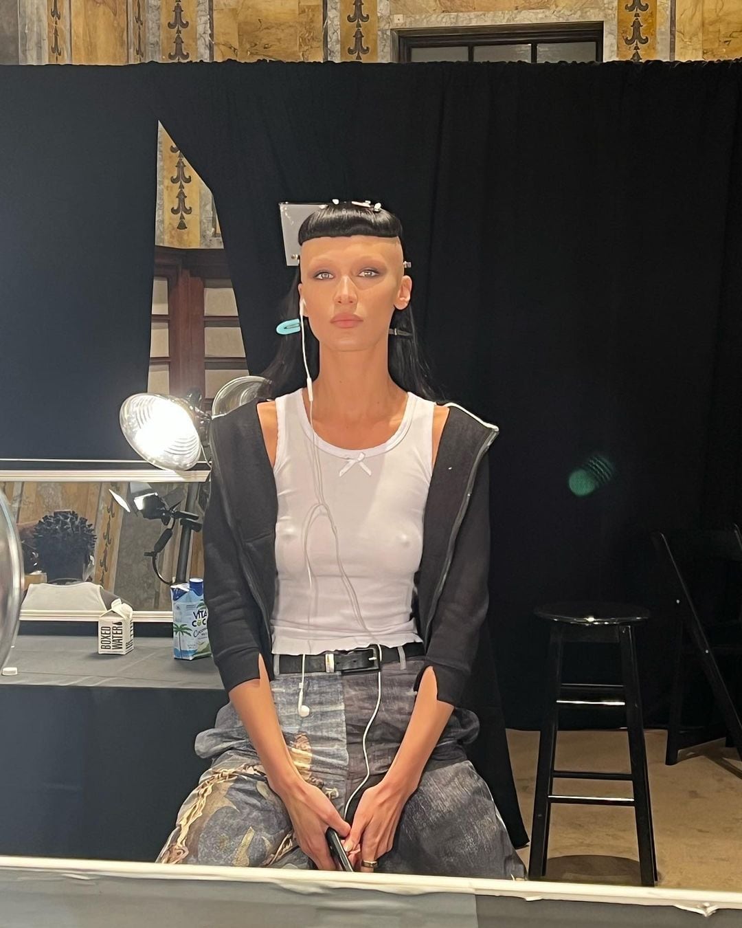 Bella Hadid fue una de las modelos que participó del desfile de Marc Jacobs.