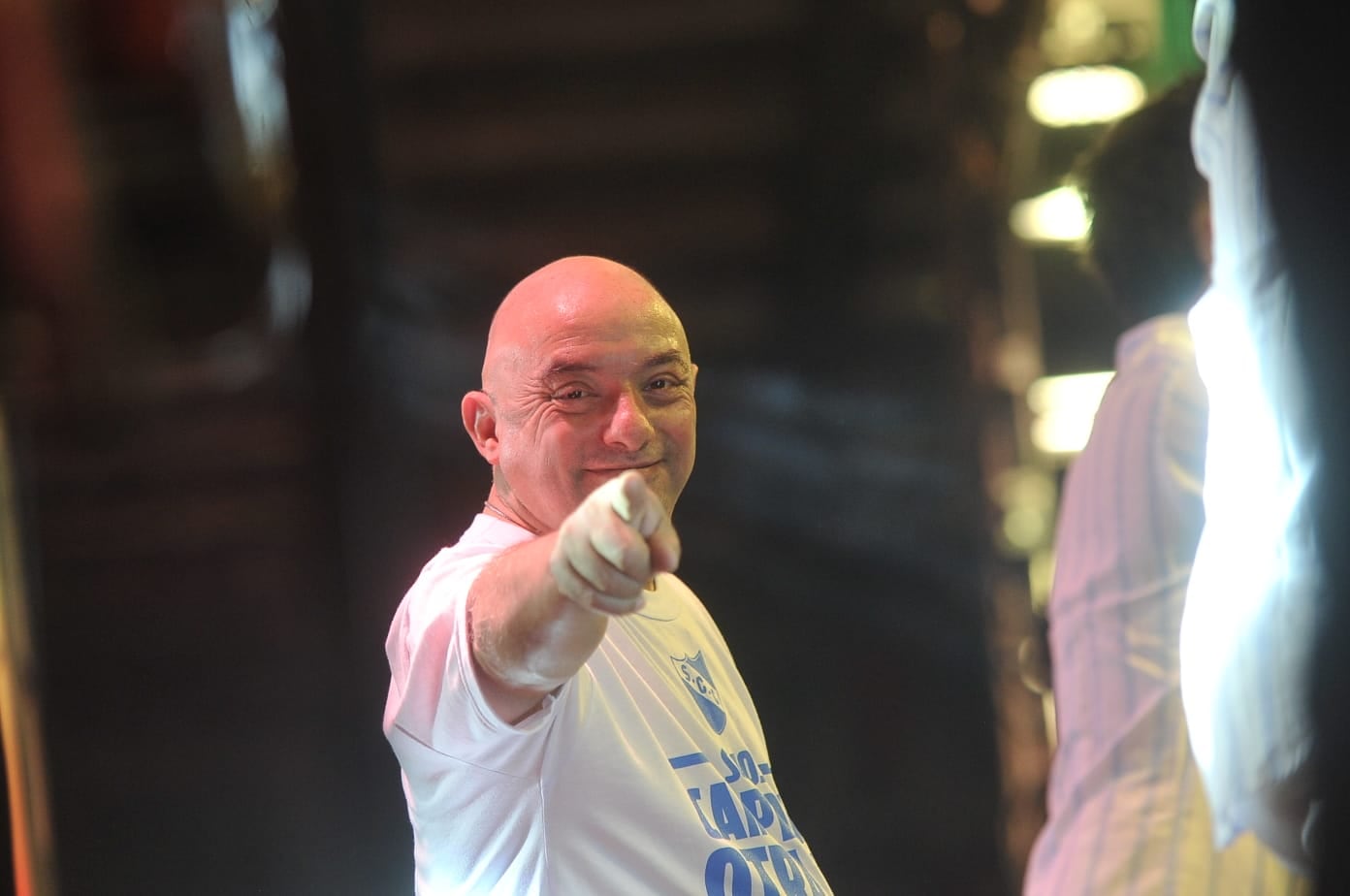 Gonzalito Millares, uno de los más queridos integrantes de la banda. (Fotografías de Javier Ferreyra)