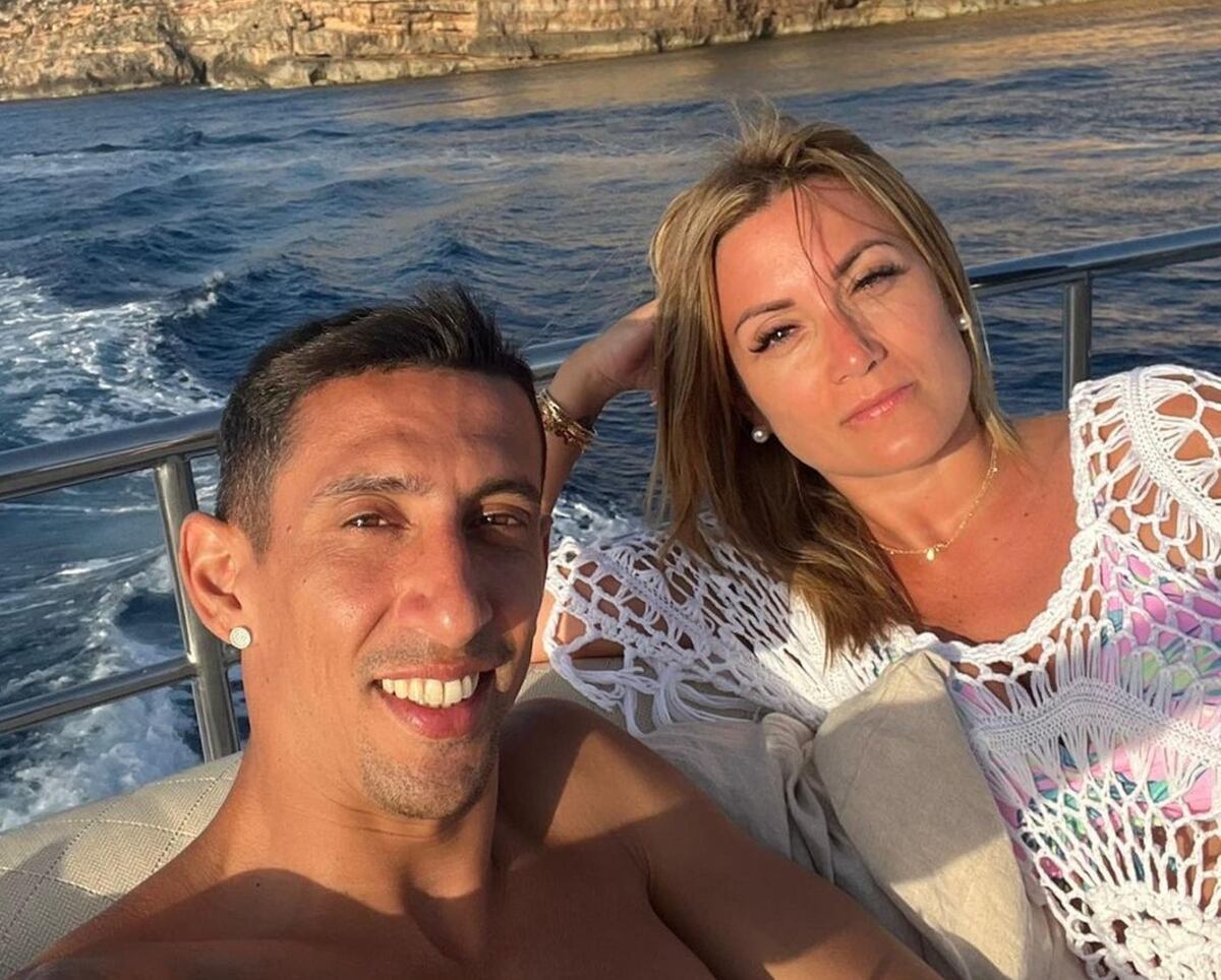 Ya en Italia: el tierno mensaje de apoyo de Jorgelina Cardoso para Ángel Di María