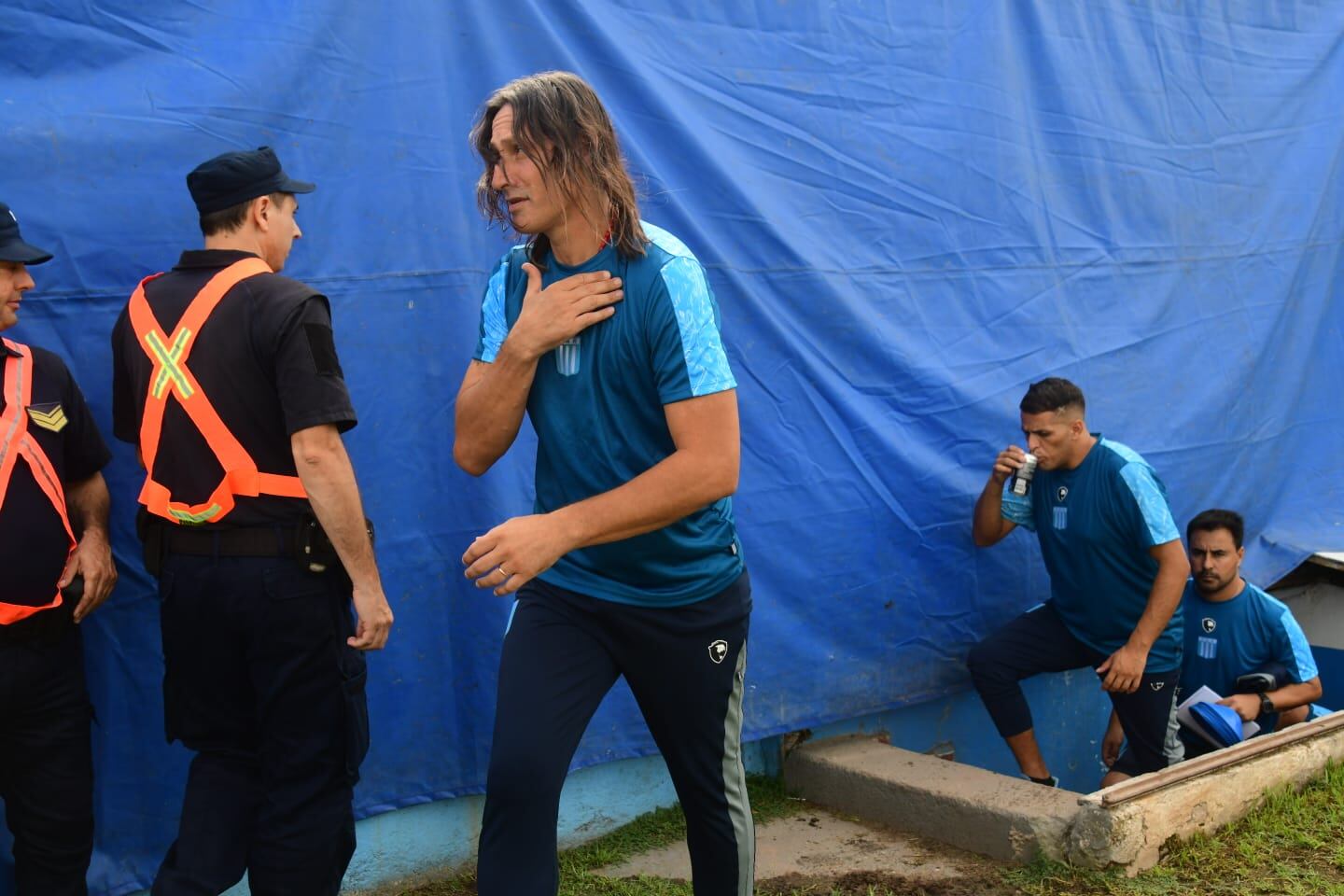 Racing, con el debut de Juan Carlos Olave como DT, recibió a Alvarado de Mar del Plata en Nueva Italia. (La Voz)