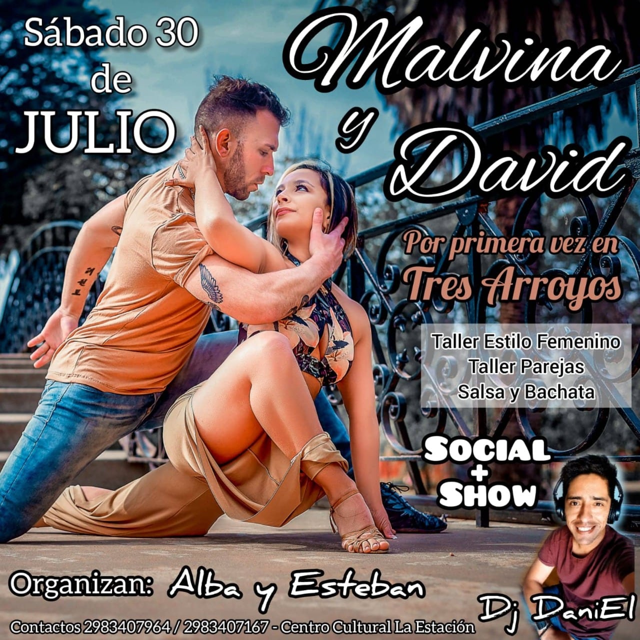 Abiertas las inscripciones a los talleres de Salsa, Bachata y Estilo Femenino