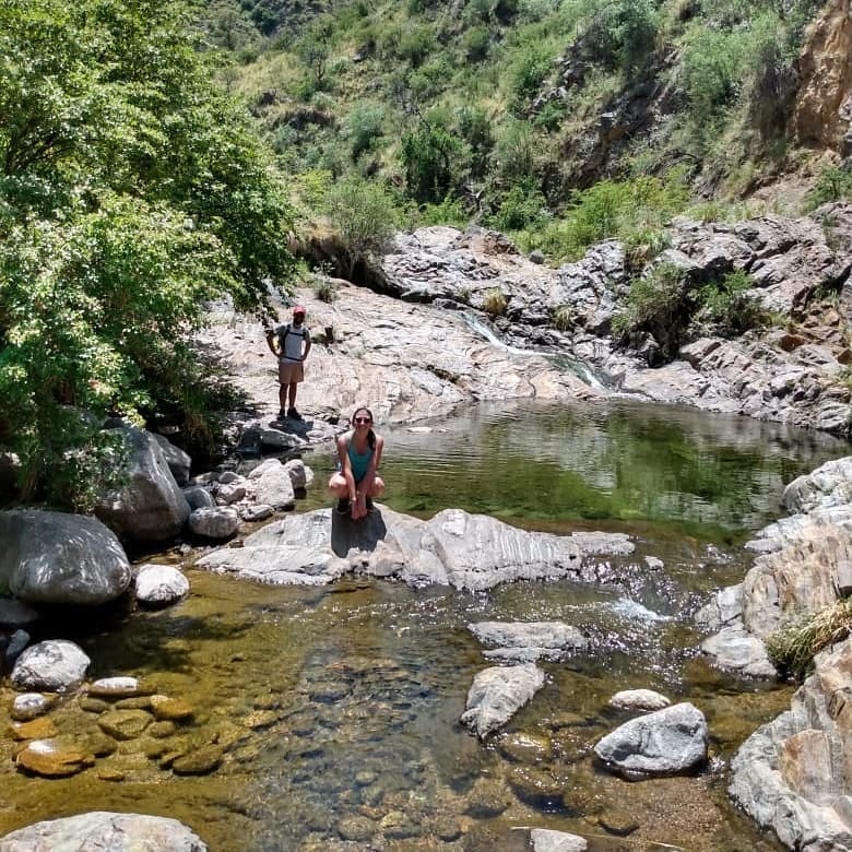 Laguna de las Uvas, Potrero de los Funes