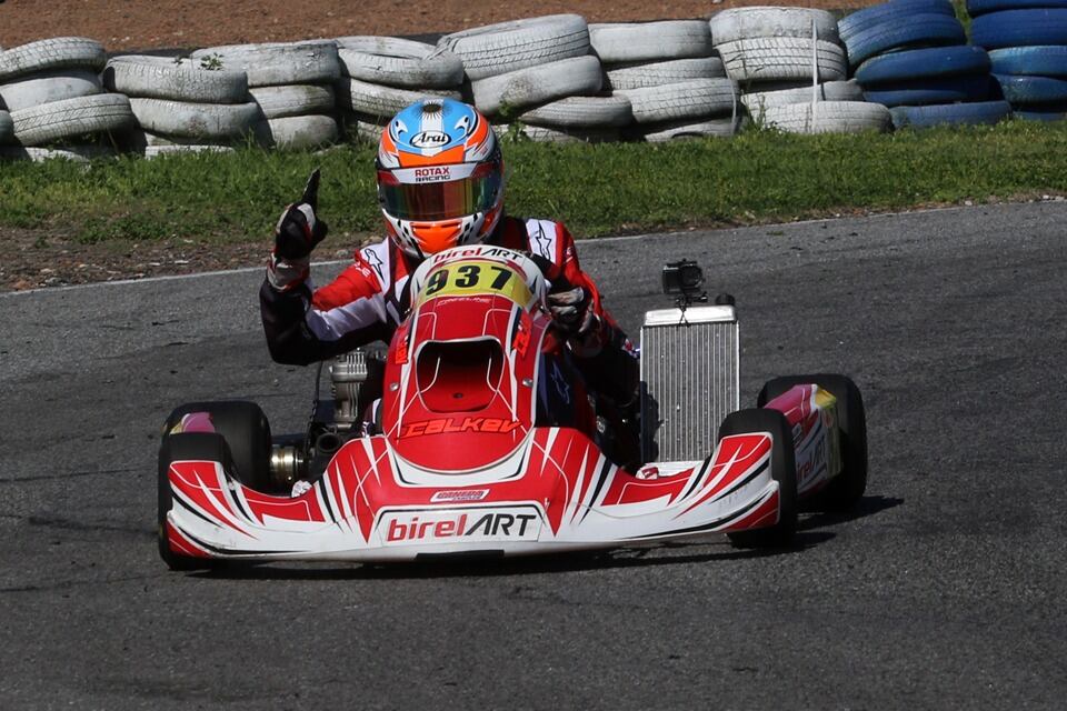 Fausto Arnaudo piloto Karting Arroyito