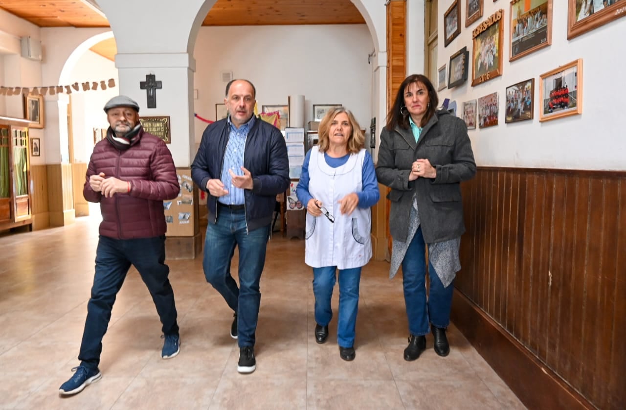 Se inauguró la obra de gas de la Escuela Nº 25 de Copetonas