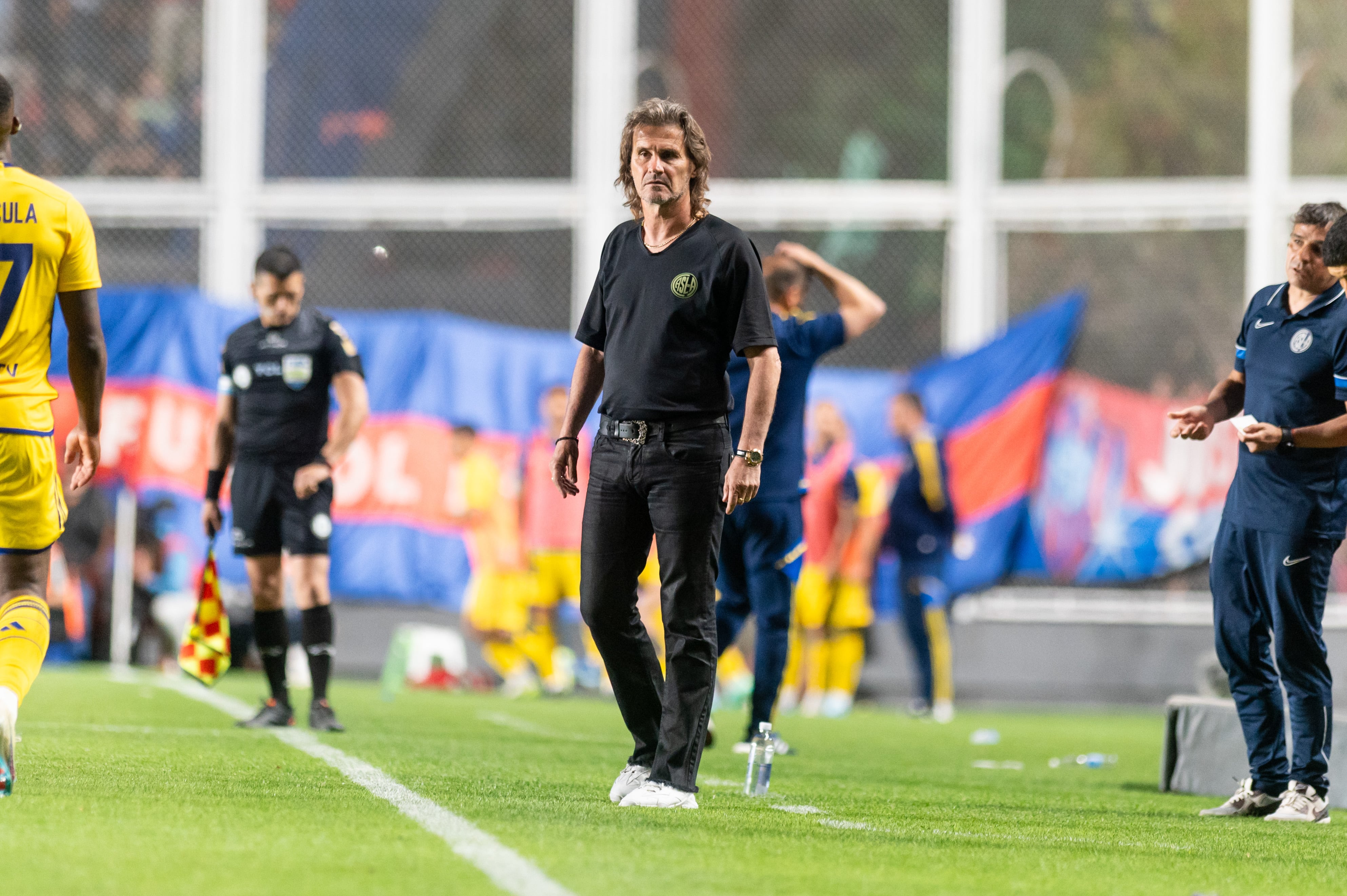 El enojo de Rubén Insúa con el VAR (San Lorenzo)