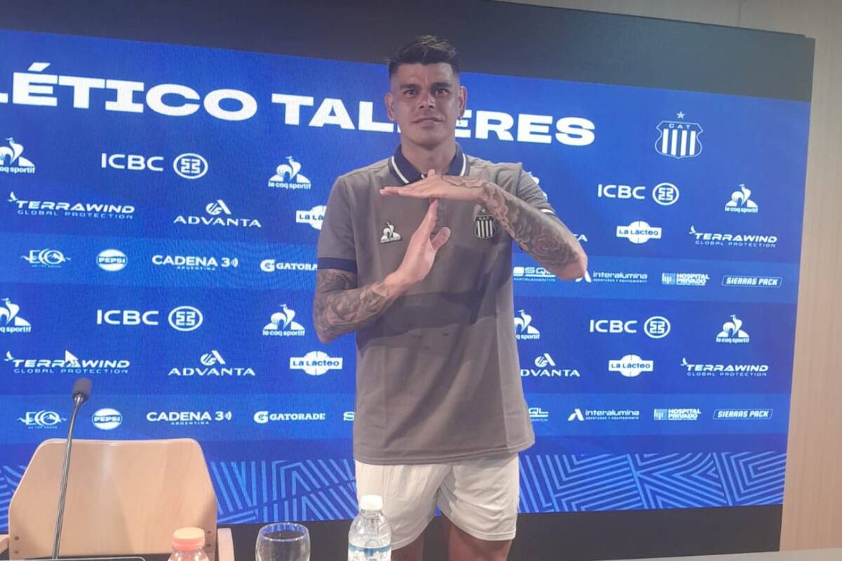 Gustavo Bou y su aporte a Talleres: qué puesto prefiere y cómo está para jugar contra Instituto