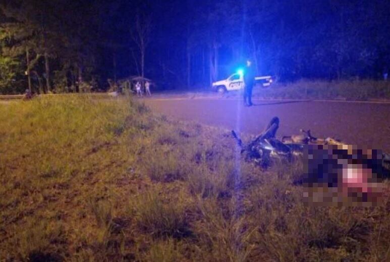 Accidente fatal en San Pedro se cobró la vida de un motociclista.