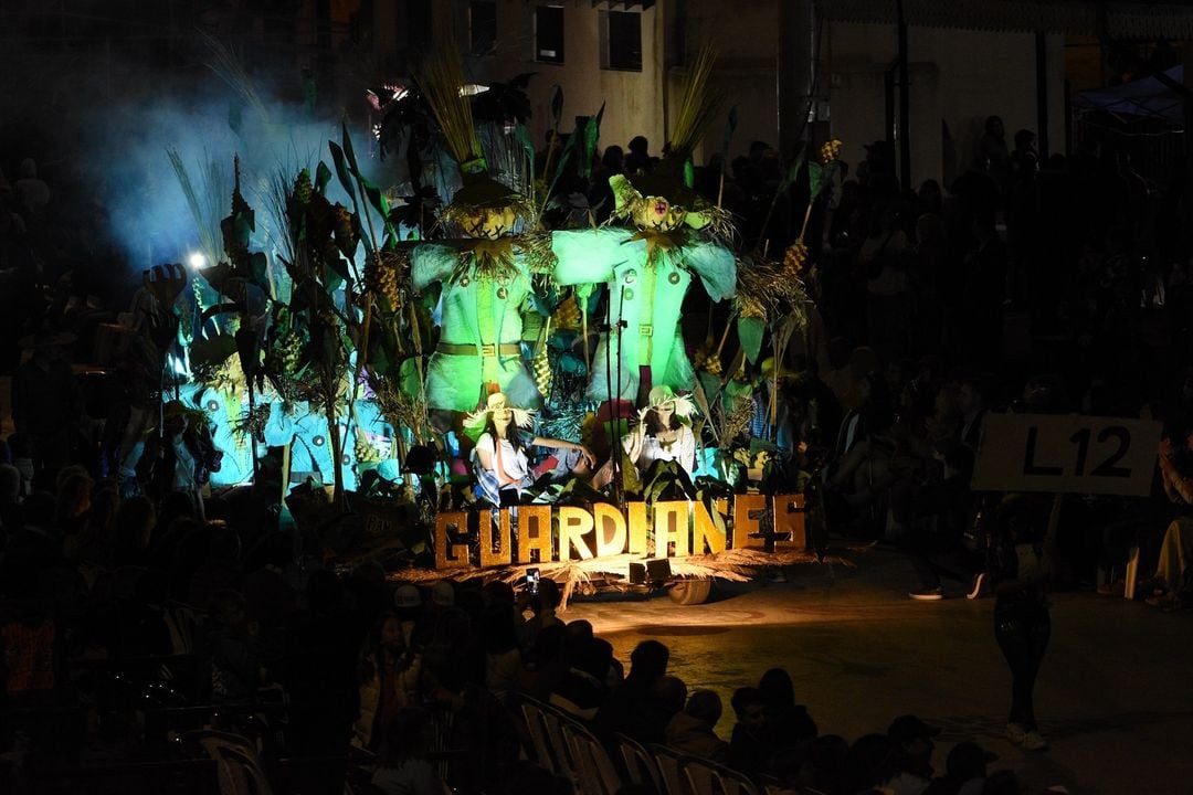 65° Fiesta Nacional Desfile Carrozas Estudiantiles Gualeguaychú. Foto: Instagram Fotografia Gualeguaychú