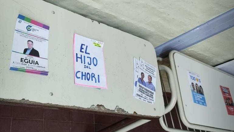 Las particulares boletas y mensajes en cuartos oscuros de Neuquén.