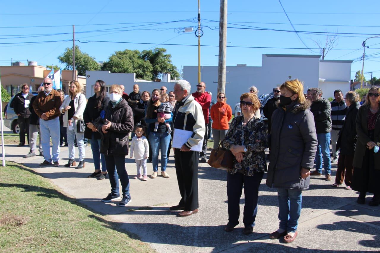 Acto Oficial por el 40º aniversario de la guerra de Malvinas, Tres Arroyos