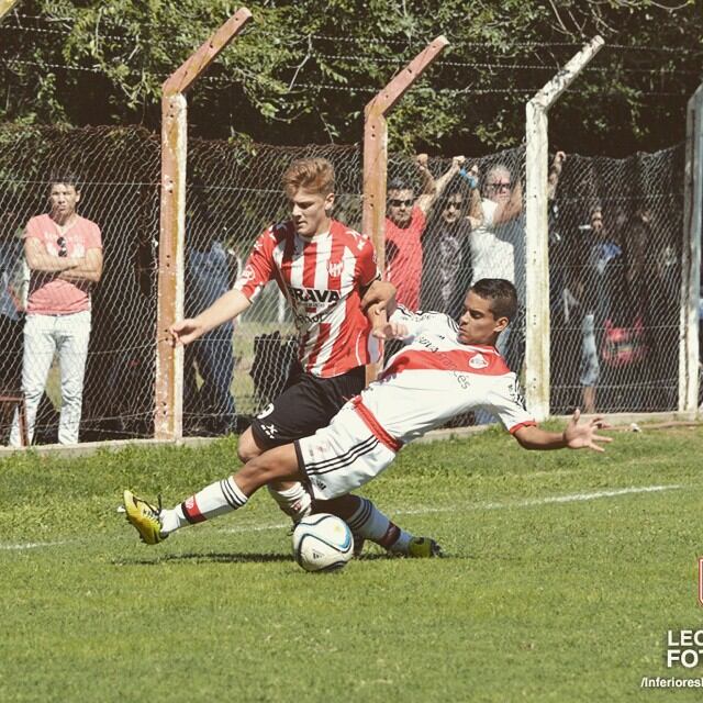 Lucas Beltrán en su etapa de formación en Instituto. Desde allí saltaría a River. (Instagram @BeltranLucass)