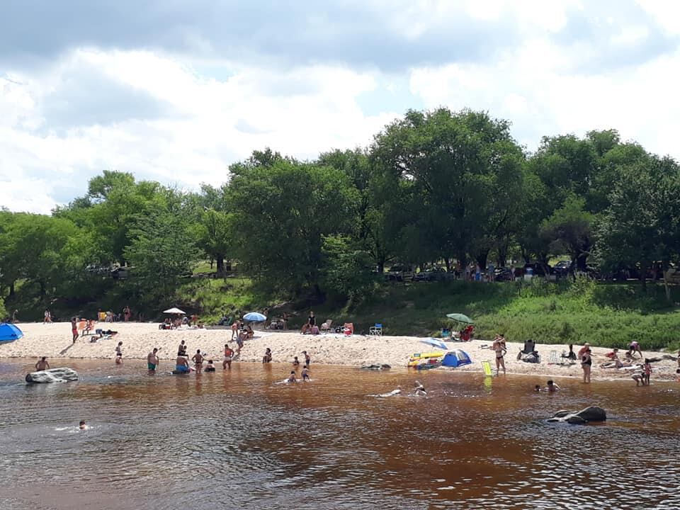 Balneario Puente Zuviría en Cosquín.