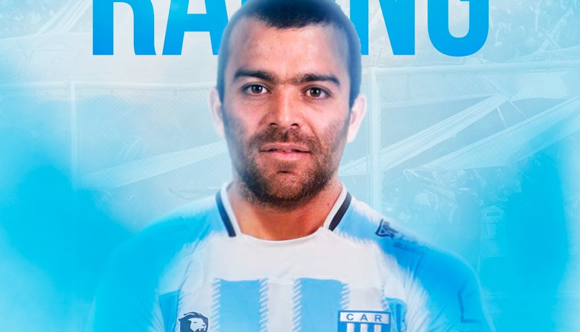 Curuchet, la nueva cara de Racing (Foto: Prensa CAR).