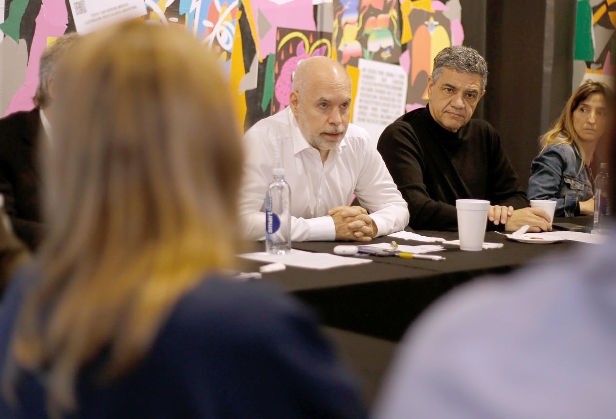 Horacio Rodríguez Larreta encabezó una reunión de Gabinete de la que participó Jorge Macri (Foto: Gobierno de la Ciudad)