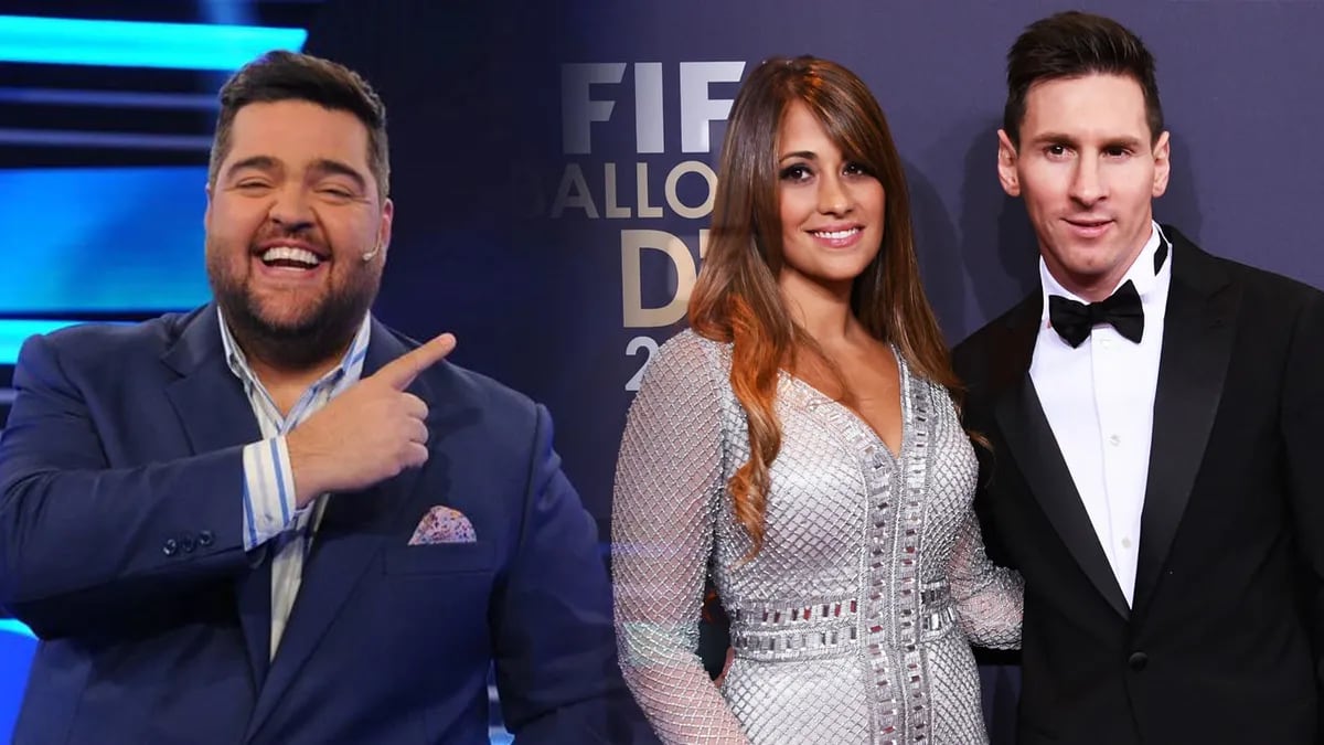 Antonela Roccuzzo y Lieonel Messi le enviaron mensajes a Darío Barassi