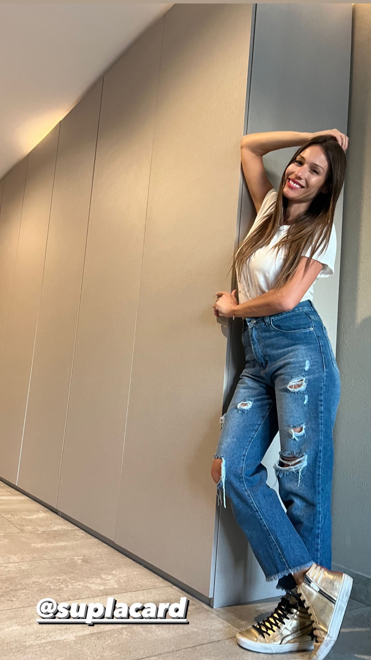 Confiada y relajada, Pampita enamoró a sus seguidores.