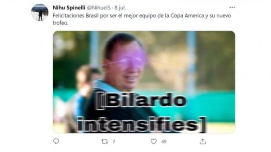 Los memes de la final de la Copa América (Twitter)