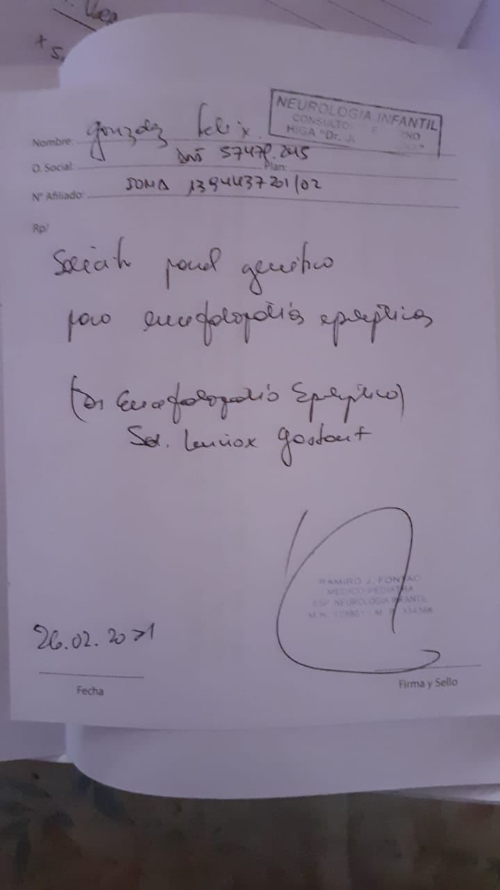 El pequeño necesita juntar 90 mil pesos para un estudio médico