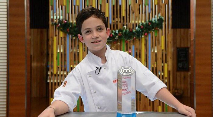 Sebastián se llevó el premio en 2016 en Masterchef Junior. 