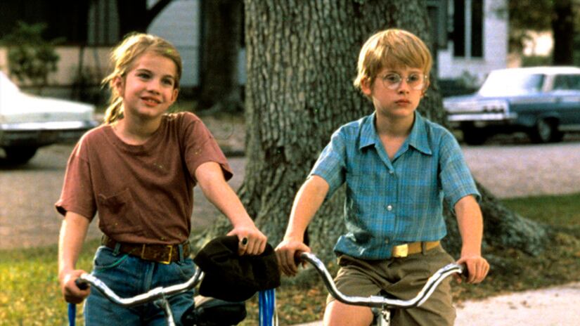 Anna Chlumsky y Macaulay Culkin en "Mi primer beso"