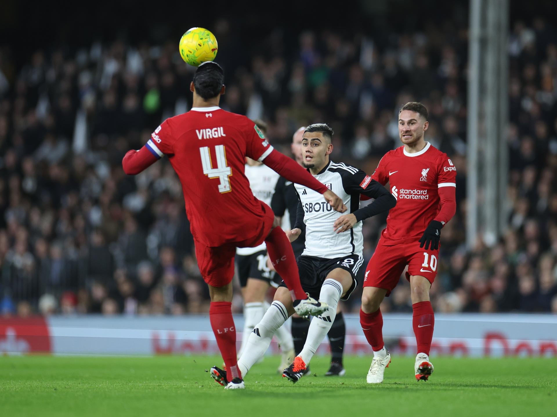 Fulham vs Liverpool.