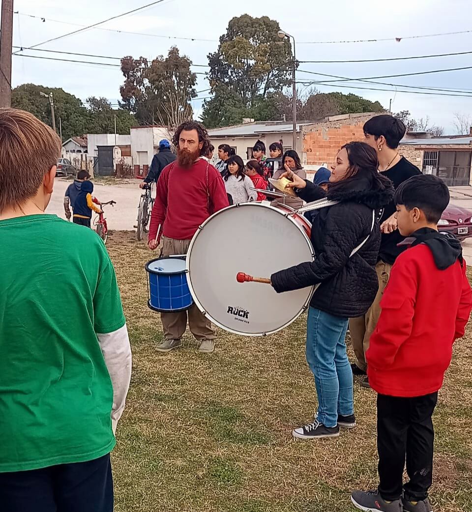 Taller de Murga del Programa Envión de Tres Arroyos