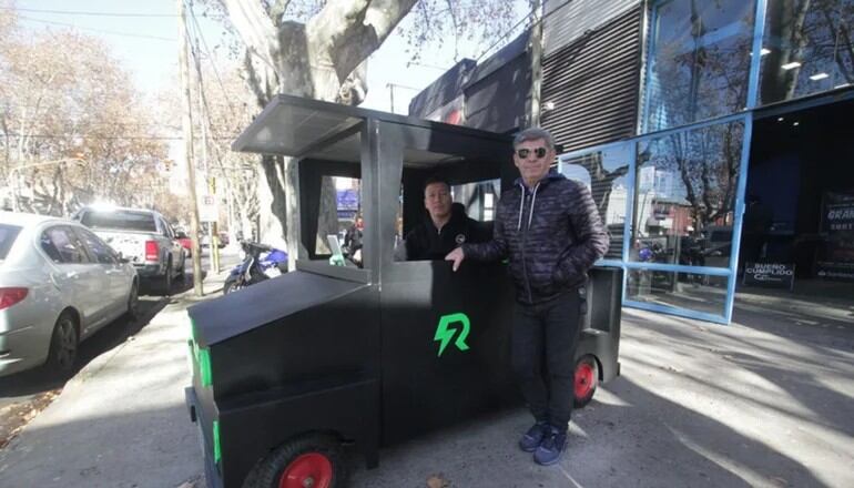 LogisCar, el vehículo autosustentable de Villa Mercedes, San Luis