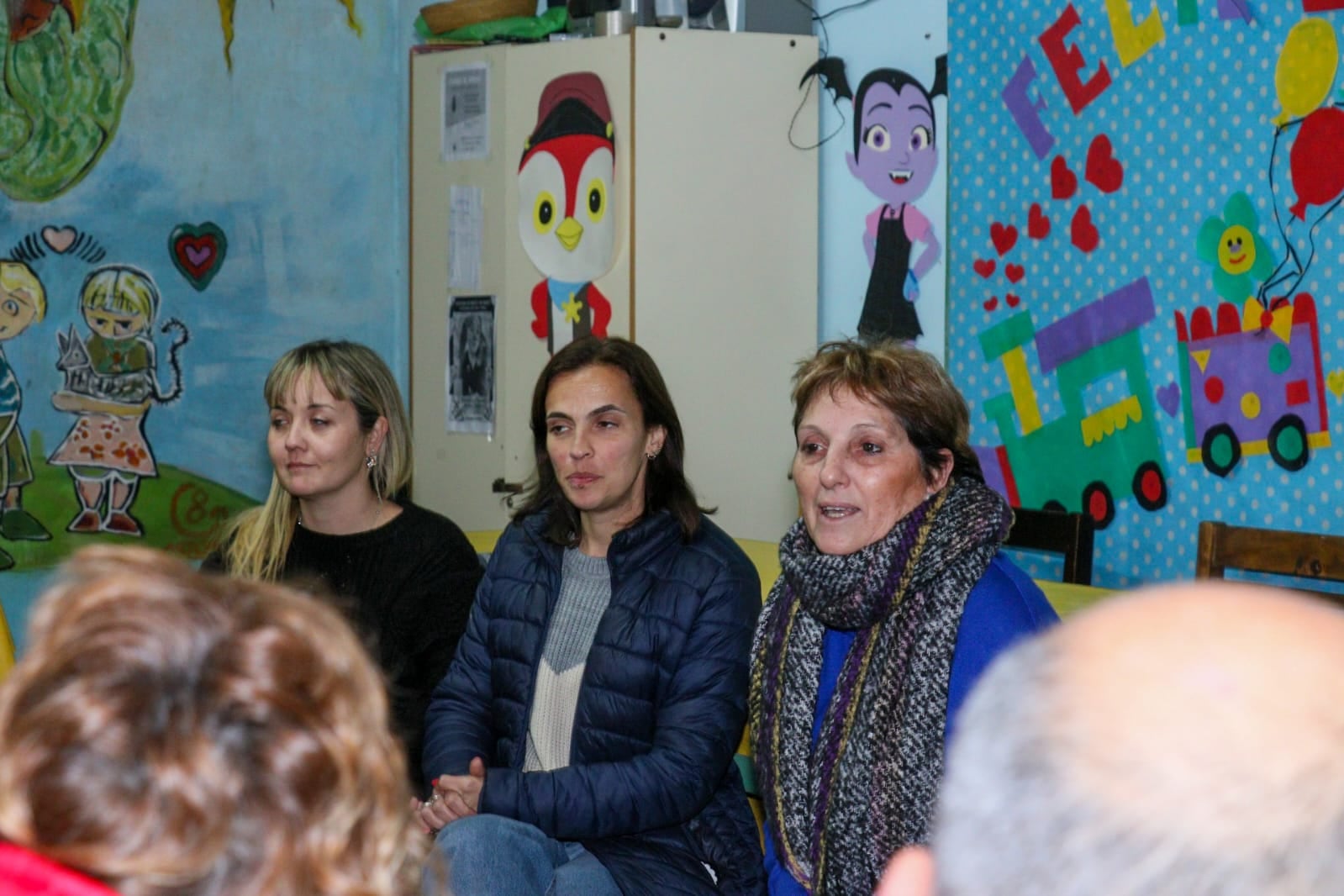 Claudia Cittadino visitó el Barrio Ruta 3 Sur