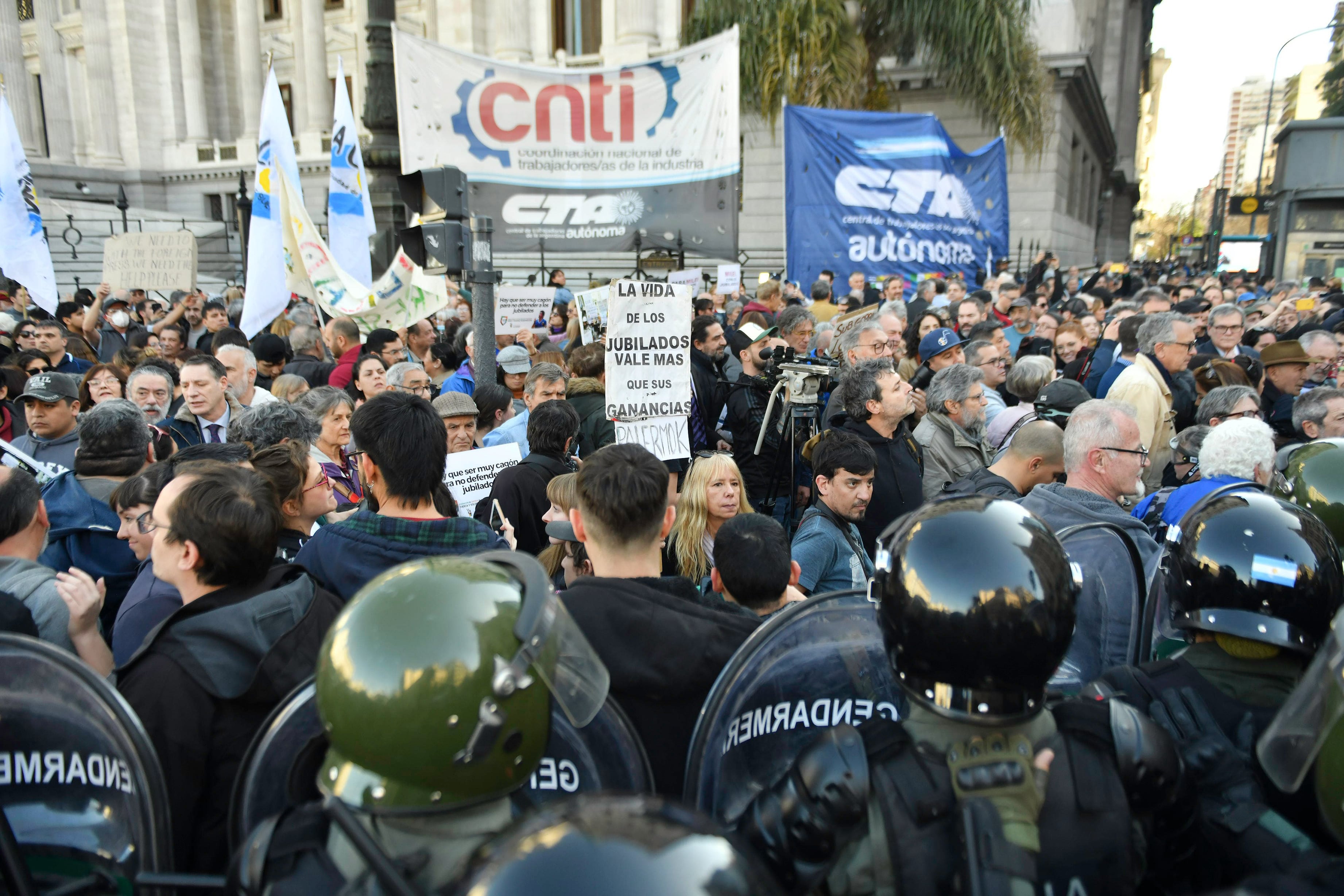 marcha de jubilados