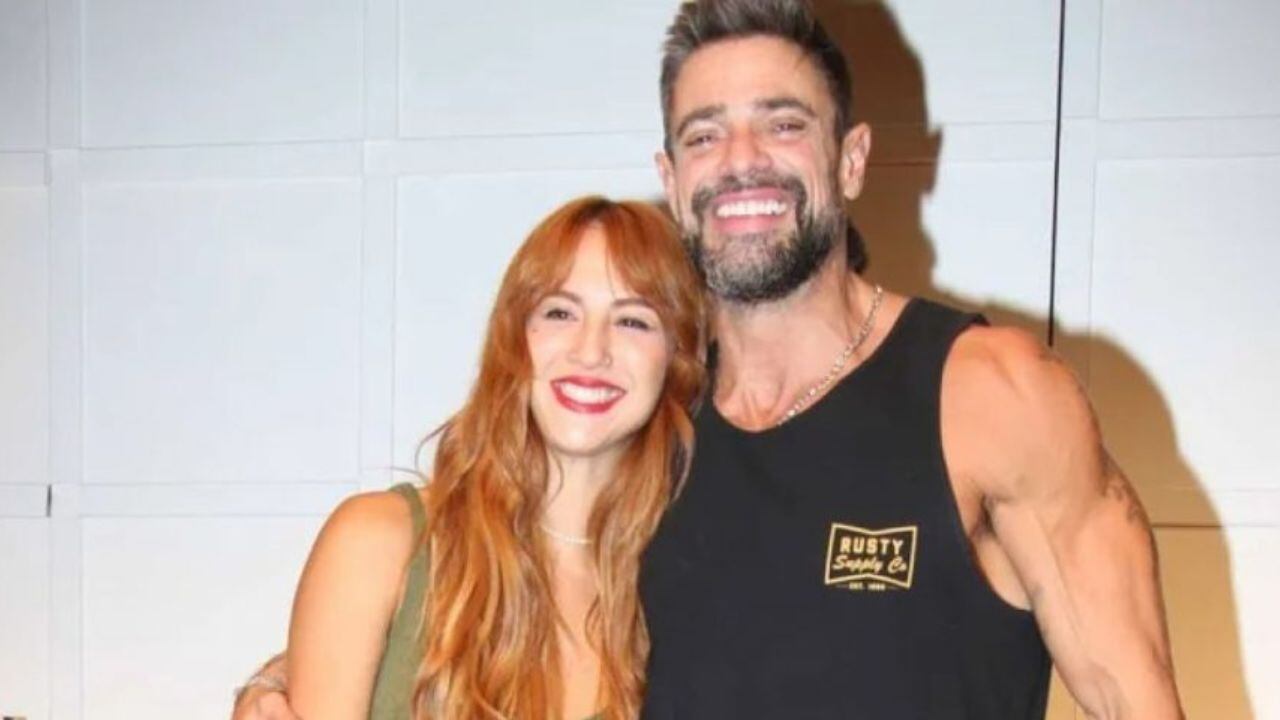  Luciano Castro y Flor Vigna durante su relación