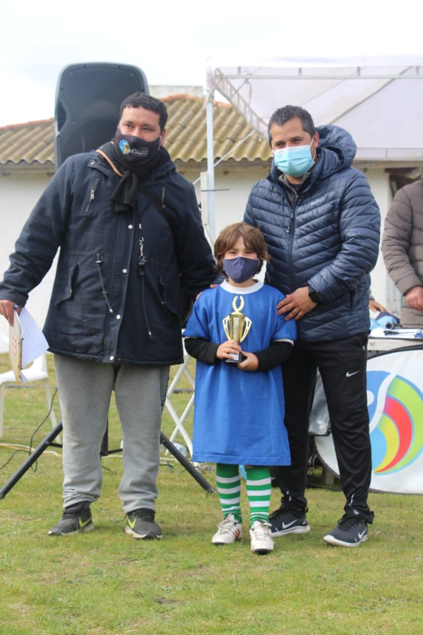 Encuentro barrial de fútbol infantil