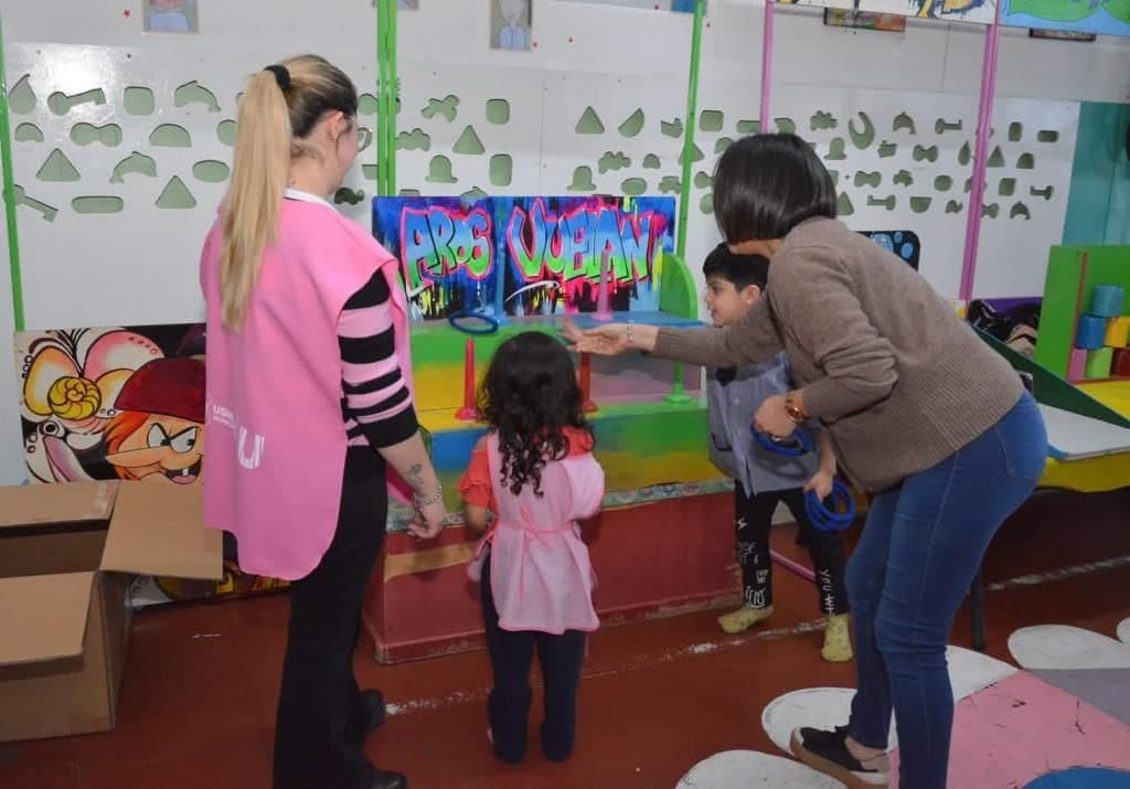 Instituciones educativas se divirtieron en la kermesse “la vida es una sonrisa”