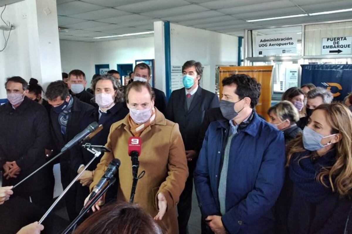 Gustavo Bordet junto a la comitiva nacional: “En Entre Ríos hay una inversión extraordinaria de obras viales”
