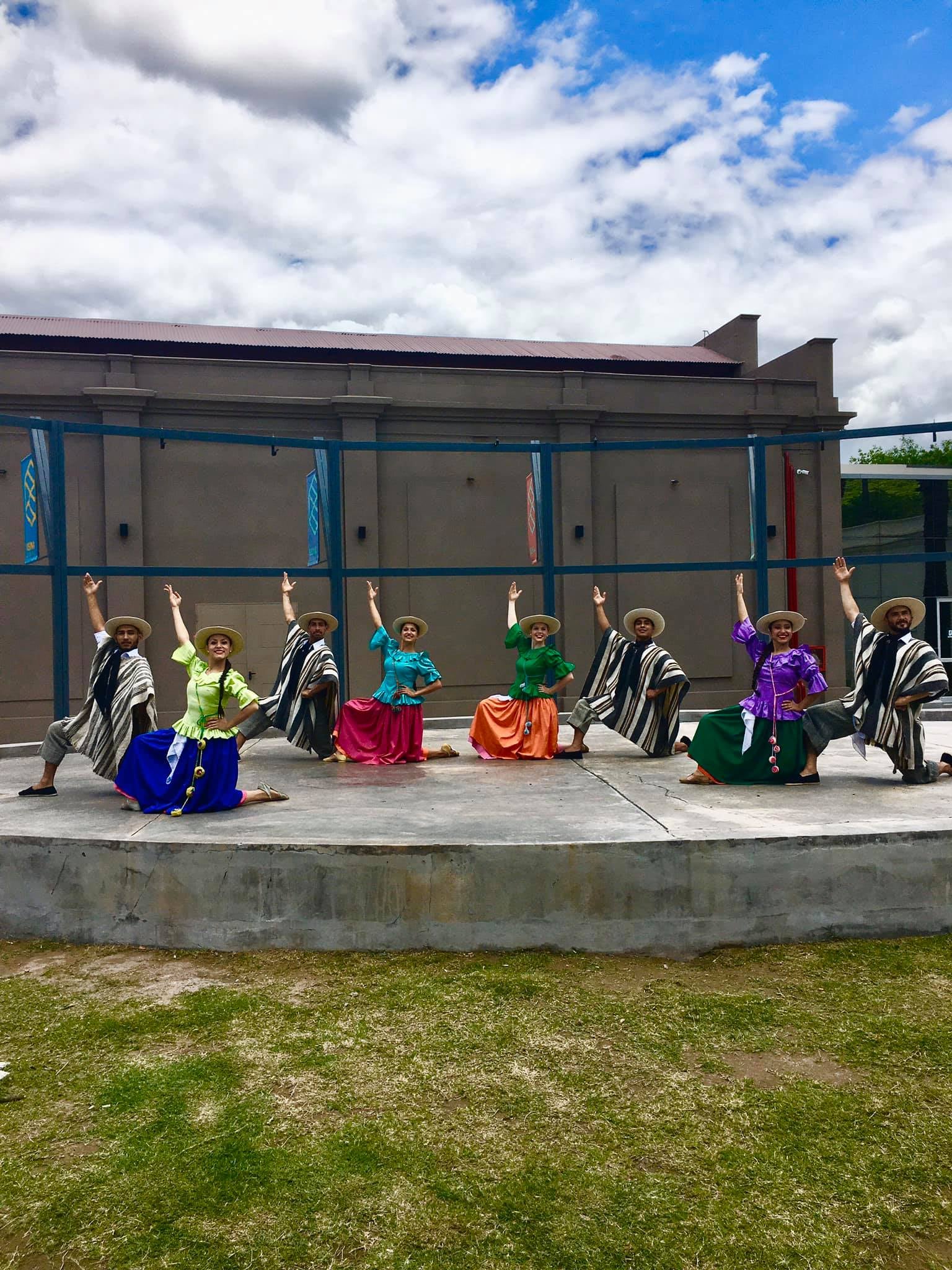 El Ballet Folklórico de la Provincia de Salta, en el pesebre viviente.