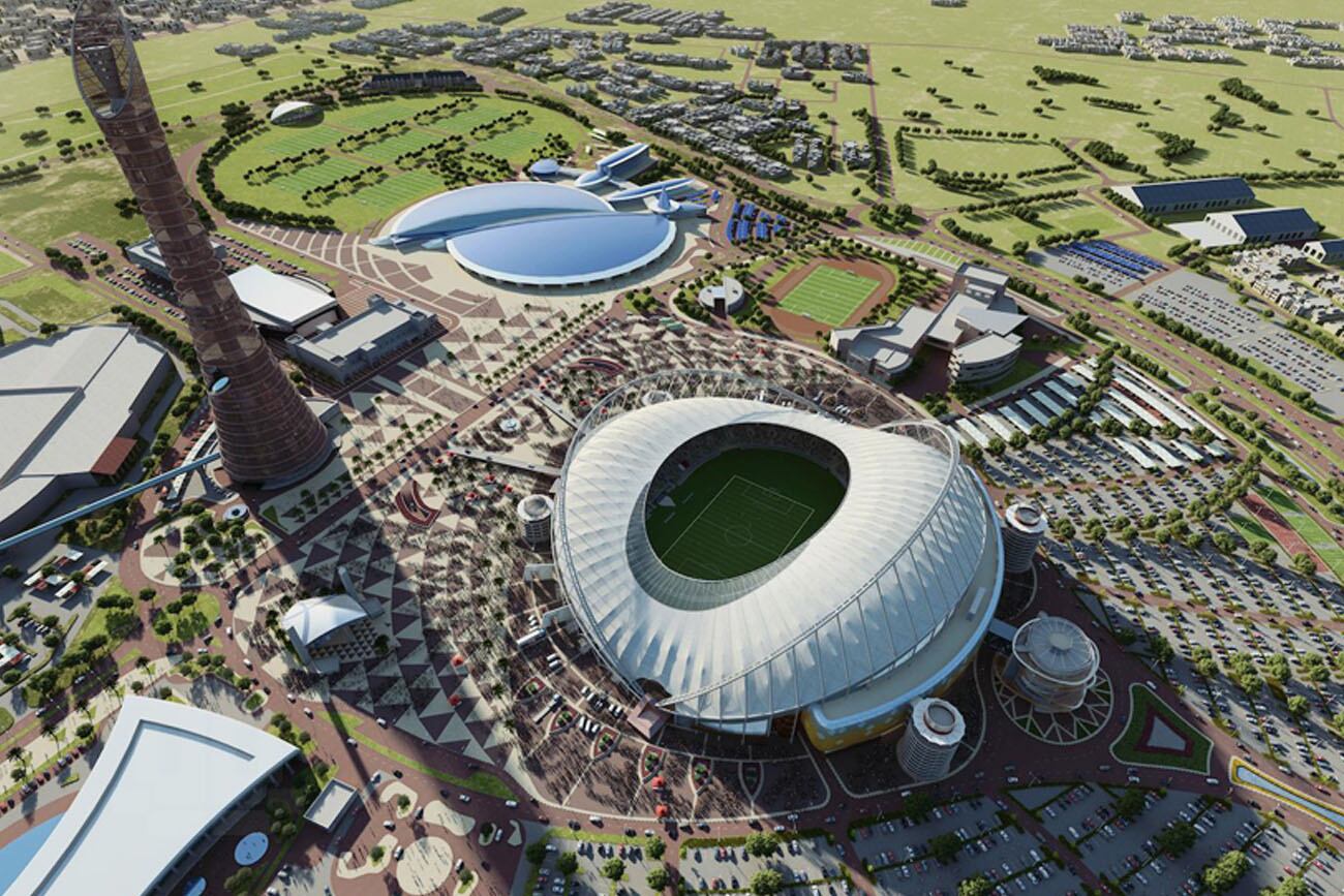 El estadio es parte del complejo Doha Sports City. Foto: Qatar SC