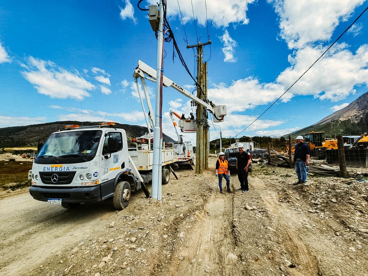 Finalizaron las obras para conectar el servicio a 600 terrenos de la urbanización San Martín